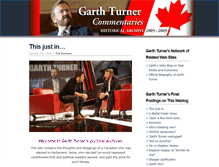 Tablet Screenshot of garth.ca