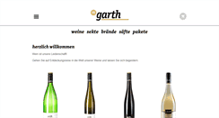 Desktop Screenshot of garth.de